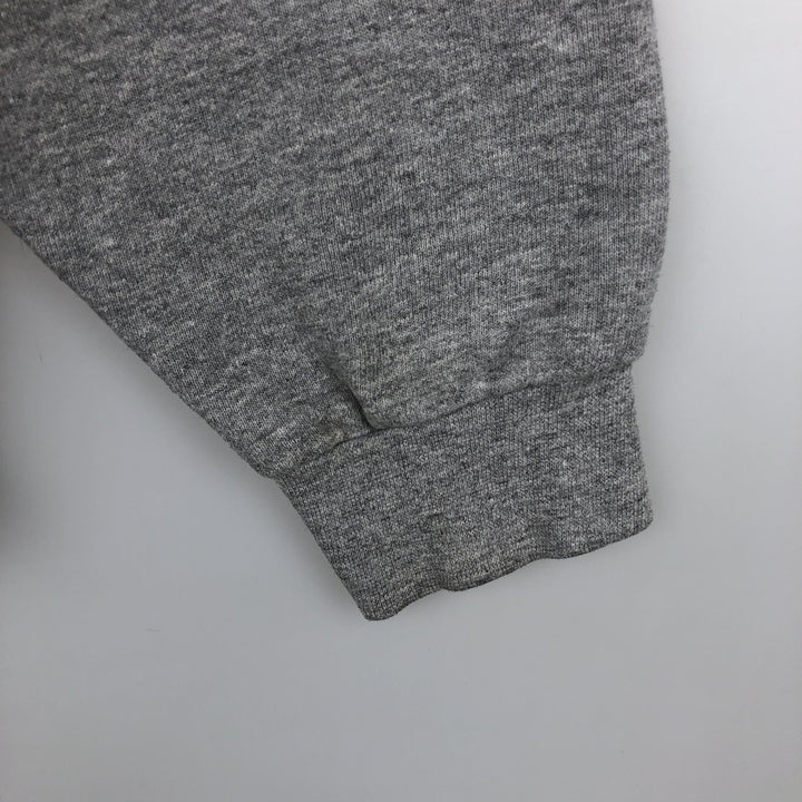 90'S Nike SUPER BOUL XXXII (32nd Super Bowl) Print Sweatshirt, Made in USA, Men's Size L (approx.) cotton gray type Vintage Second Hand