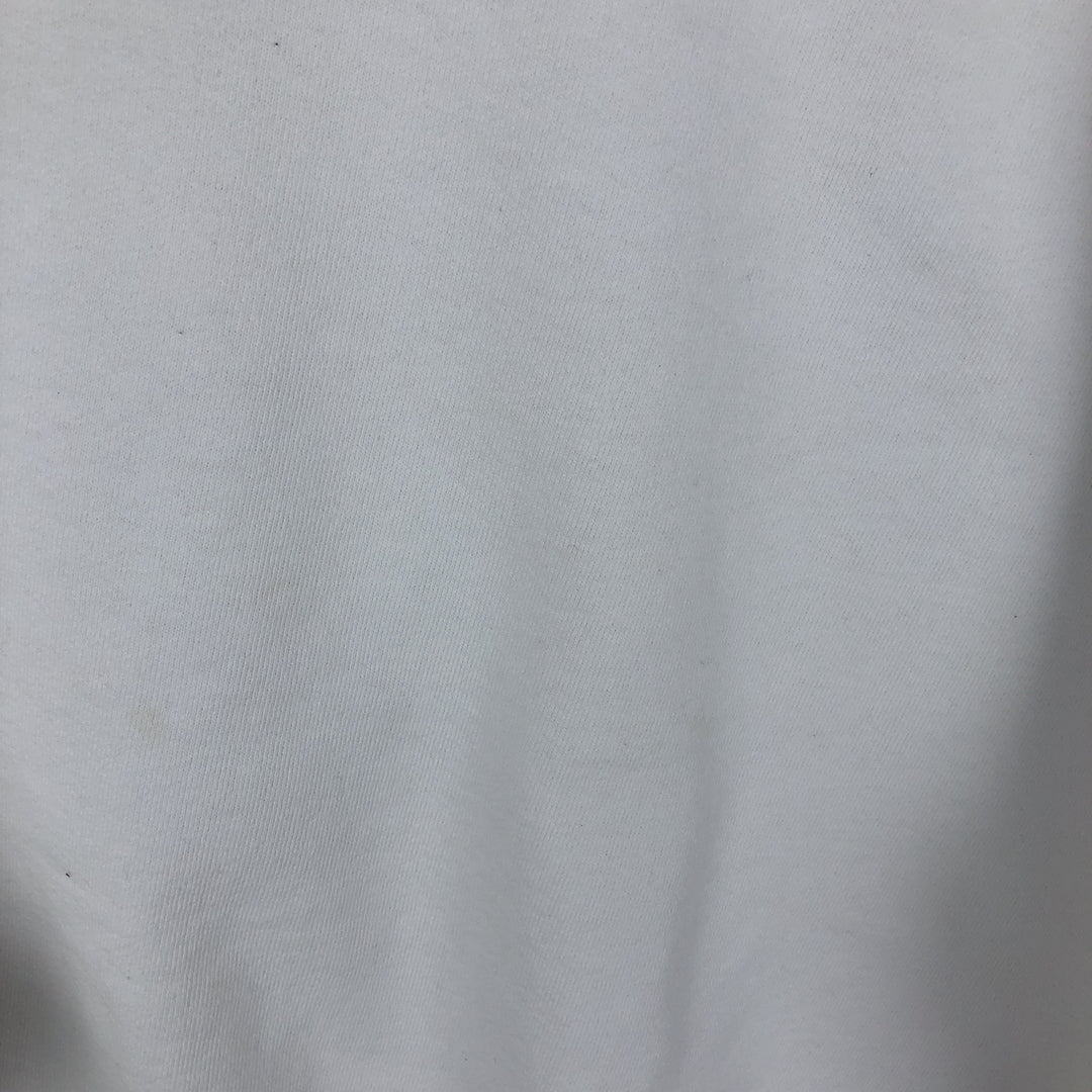 Vintage 90'S Nike One-Point Logo Sweatshirt, Made in USA, Men's XXL cotton white type Vintage Second Hand