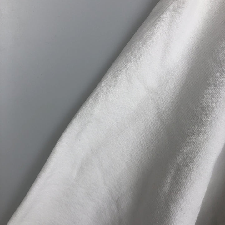Vintage 90'S Nike One-Point Logo Sweatshirt, Made in USA, Men's XXL cotton white type Vintage Second Hand