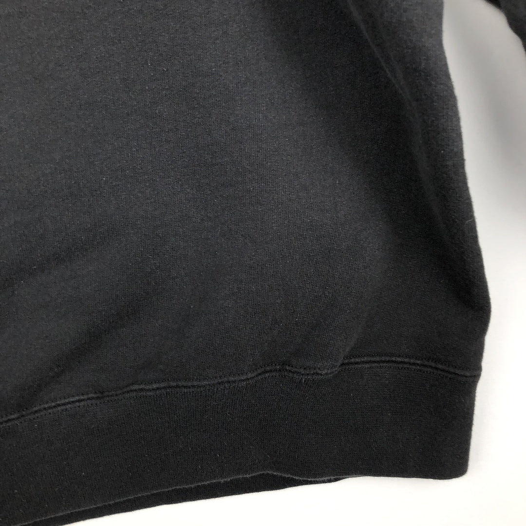 Thrasher printed sweatshirt, men's size XL (approx.) cotton black type Vintage Second Hand