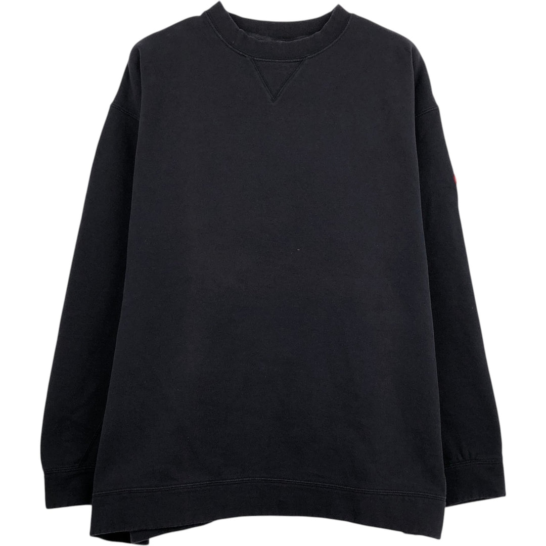 2000'S Reebok sweatshirt, men's size XL. cotton black type Vintage Second Hand