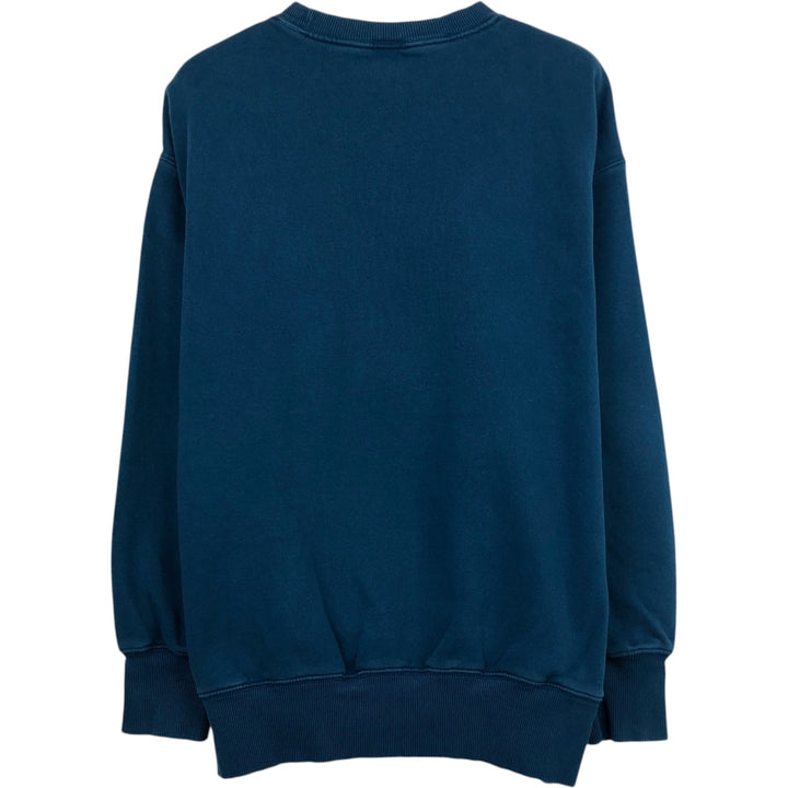 Nike Center Logo One-Point Logo Sweatshirt, Men's Size Small cotton blue type Vintage Second Hand