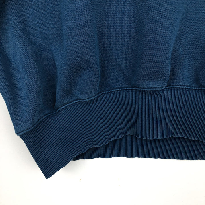 Nike Center Logo One-Point Logo Sweatshirt, Men's Size Small cotton blue type Vintage Second Hand