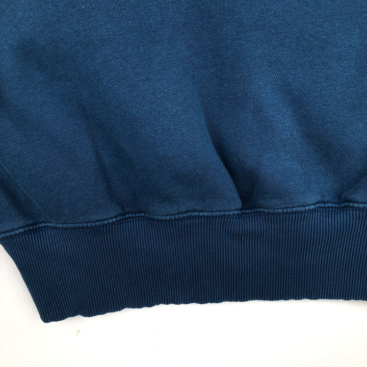 Nike Center Logo One-Point Logo Sweatshirt, Men's Size Small cotton blue type Vintage Second Hand