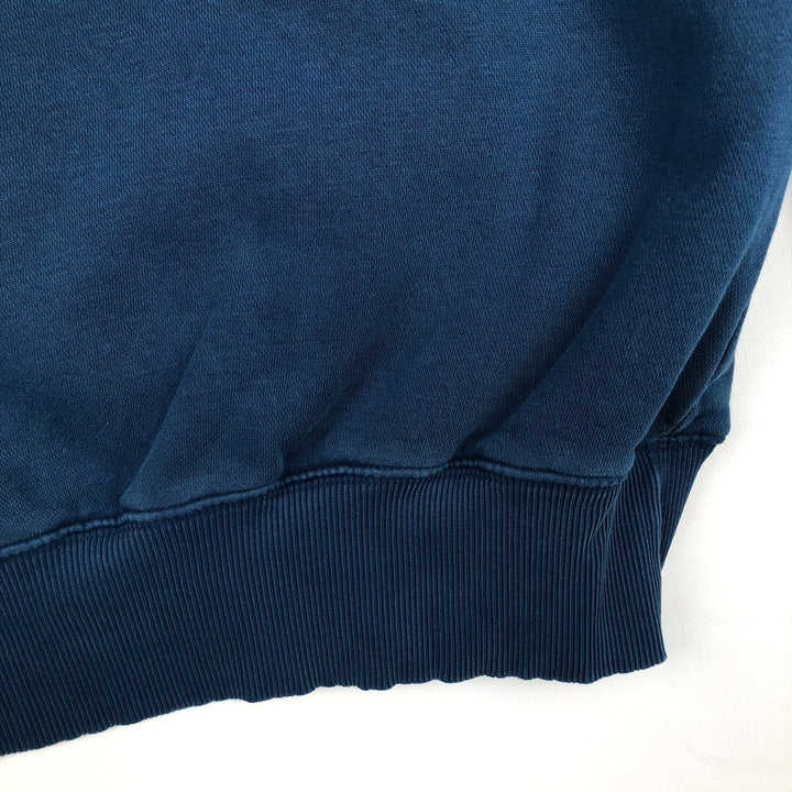 Nike Center Logo One-Point Logo Sweatshirt, Men's Size Small cotton blue type Vintage Second Hand