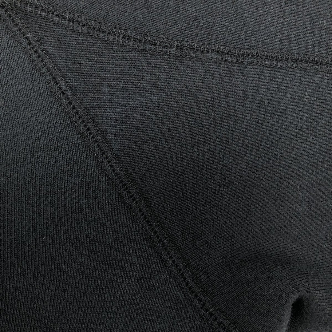 Nike logo sweatshirt, men's size M (approx.), raglan sleeves. cotton black type Vintage Second Hand