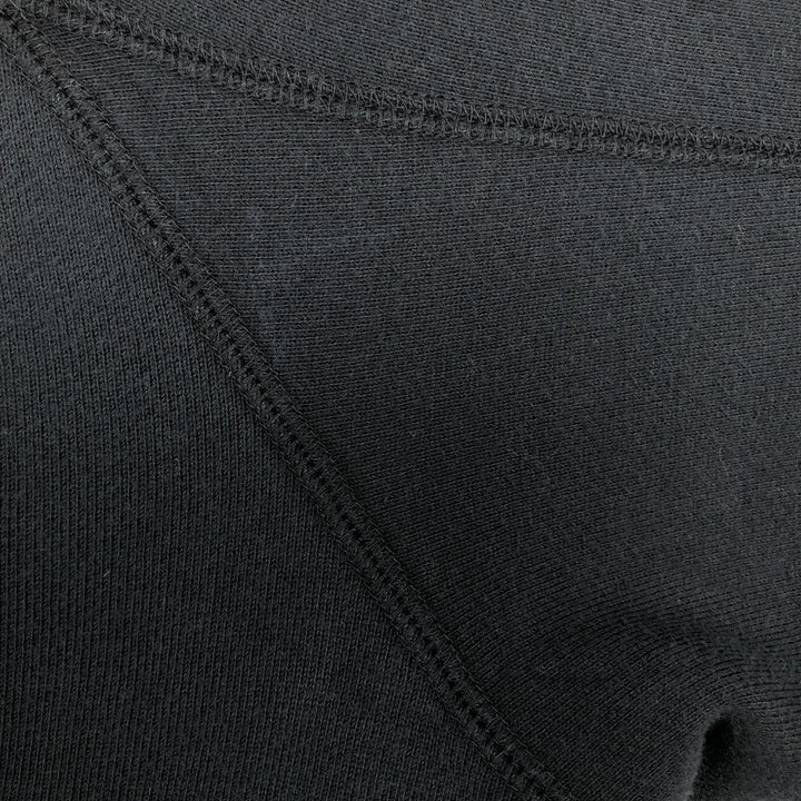 Nike logo sweatshirt, men's size M (approx.), raglan sleeves. cotton black type Vintage Second Hand