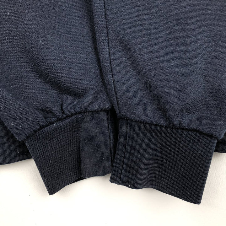 90'S Puma logo sweatshirt, men's size L (approx.) cotton navy blue type Vintage Second Hand
