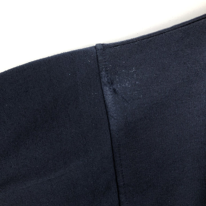 90'S Puma logo sweatshirt, men's size L (approx.) cotton navy blue type Vintage Second Hand