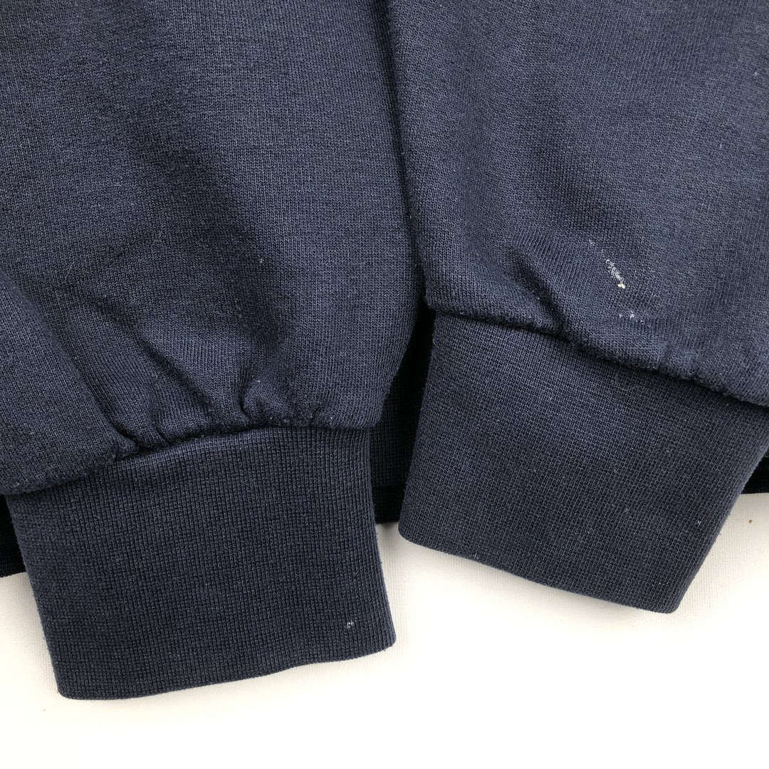 90'S Puma logo sweatshirt, men's size L (approx.) cotton navy blue type Vintage Second Hand