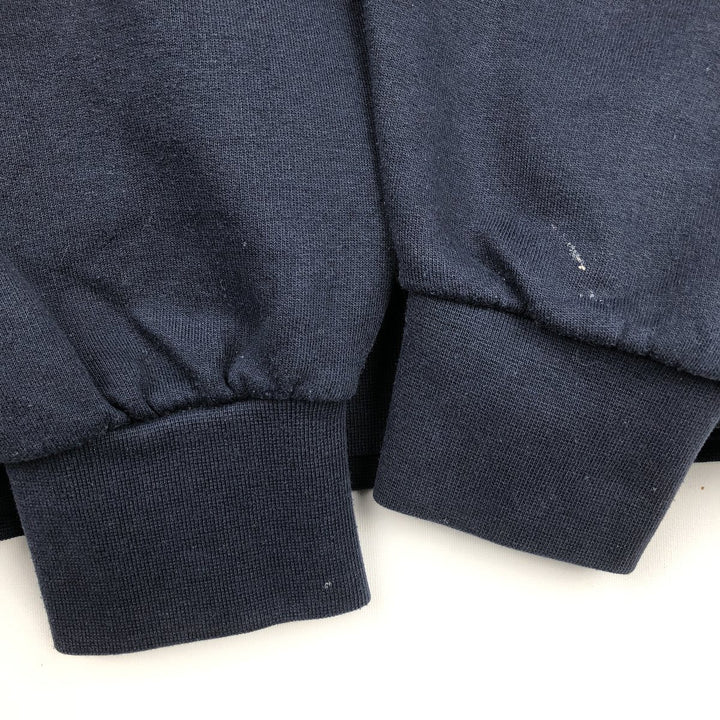 90'S Puma logo sweatshirt, men's size L (approx.) cotton navy blue type Vintage Second Hand