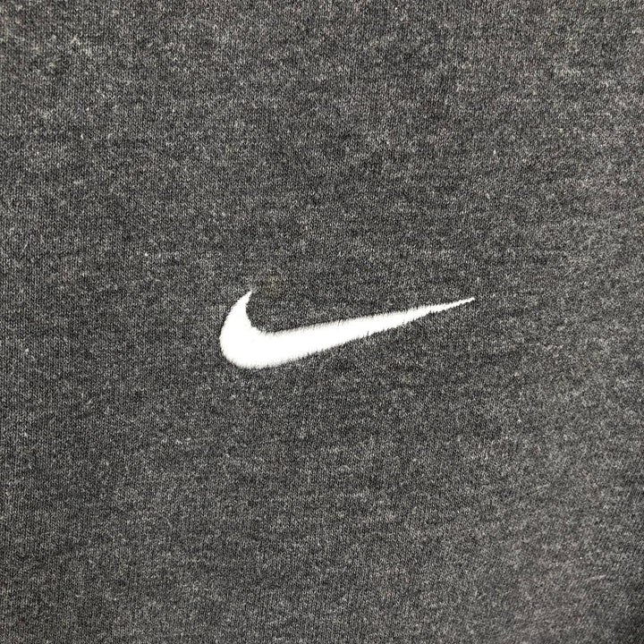 Nike One Point Logo Sweatshirt, Trainer, Men's M Size cotton gray type Vintage Second Hand