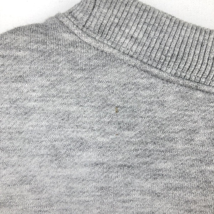 00'S Adidas logo sweatshirt, men's size L cotton gray type Vintage Second Hand