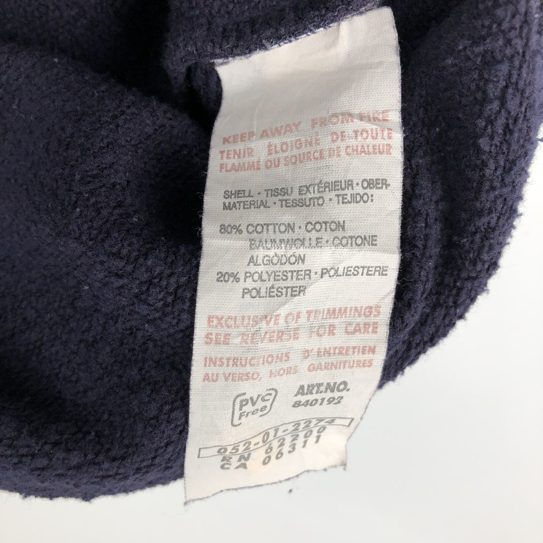 PUMA logo sweatshirt, men's size L cotton navy blue type Vintage Second Hand