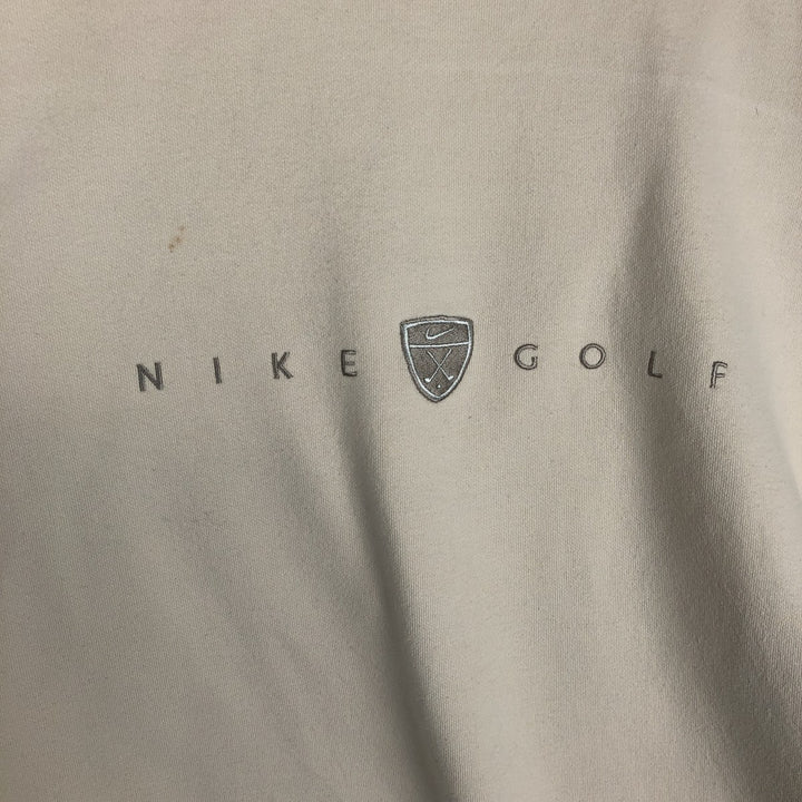 Nike Golf Logo Sweatshirt, Men's Size XL cotton unbleached Vintage Second Hand