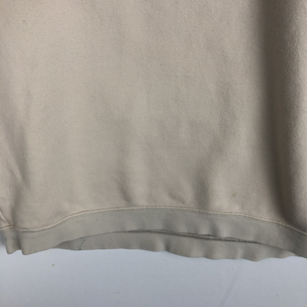 Nike Golf Logo Sweatshirt, Men's Size XL cotton unbleached Vintage Second Hand