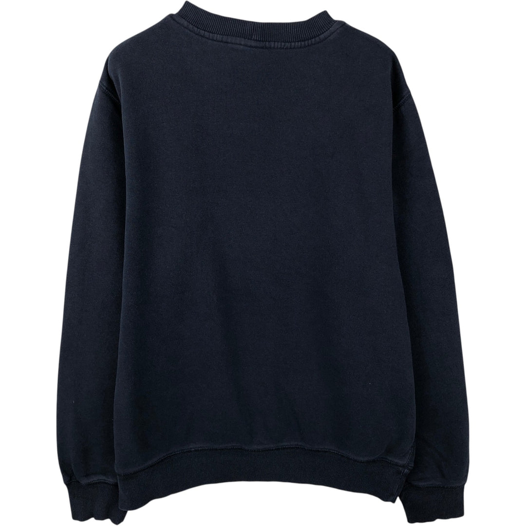 Nike One Point Logo Sweatshirt, Trainer, Men's Size L cotton navy blue type Vintage Second Hand
