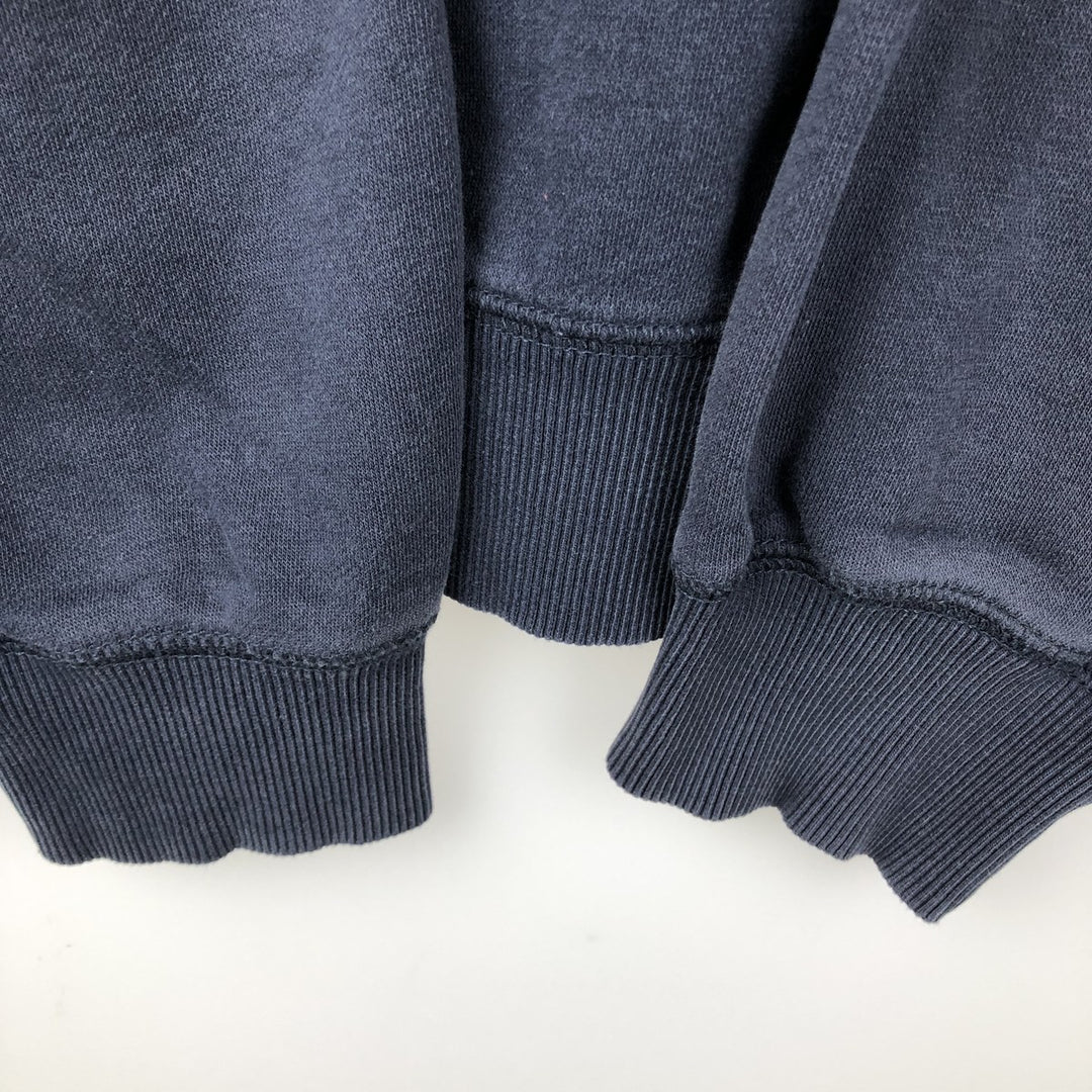 Nike One Point Logo Sweatshirt, Trainer, Men's Size L cotton navy blue type Vintage Second Hand