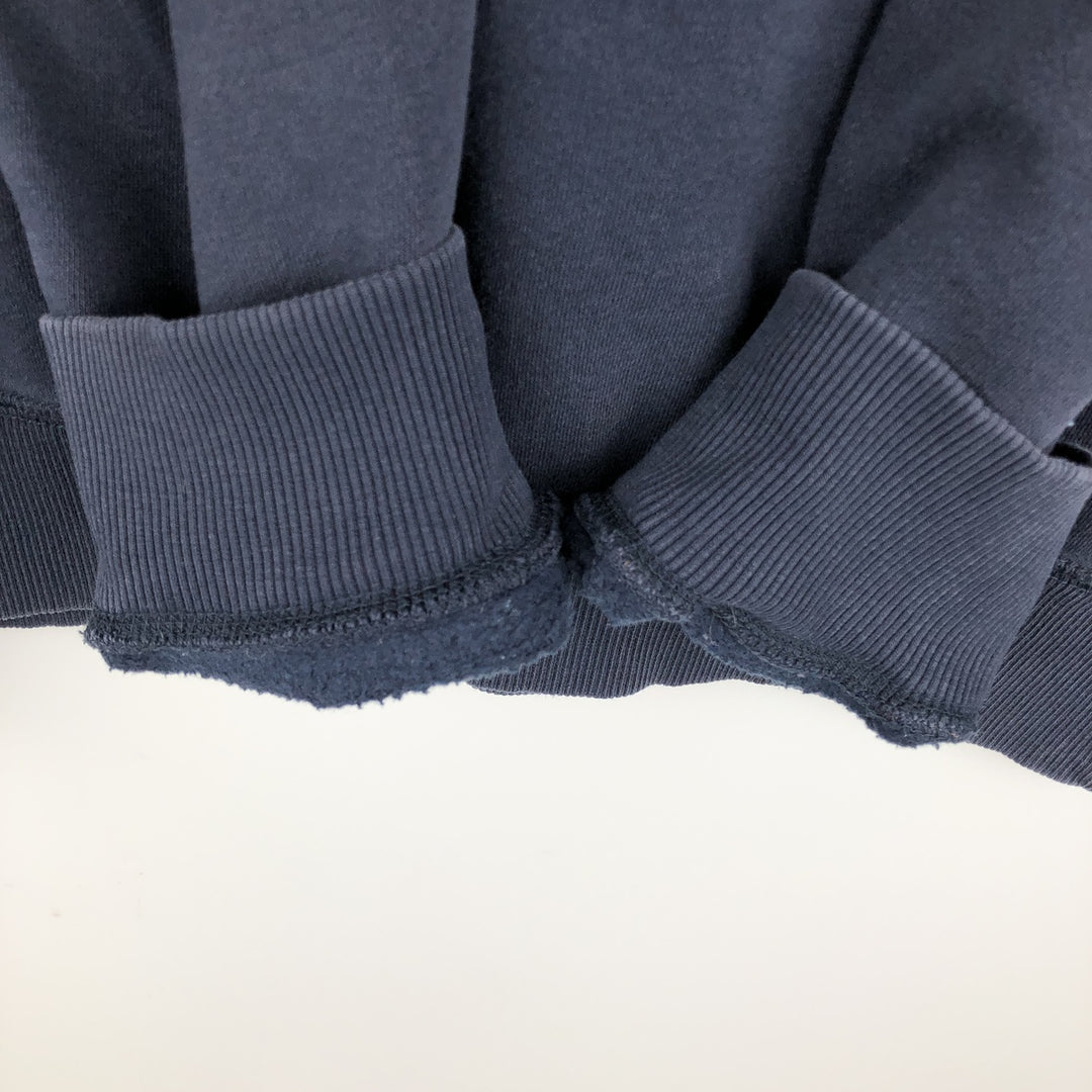 Nike One Point Logo Sweatshirt, Trainer, Men's Size L cotton navy blue type Vintage Second Hand