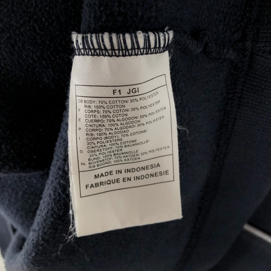 2000'S Nike Athlezic Product Plain Blank Sweatshirt (Men's XL equivalent) cotton navy blue type Vintage Second Hand