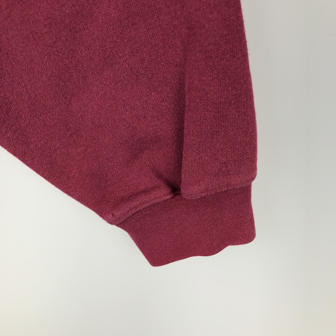 2000'S Nike Team College Sweatshirt, Men's Size Small cotton Red type red-purple Vintage Second Hand