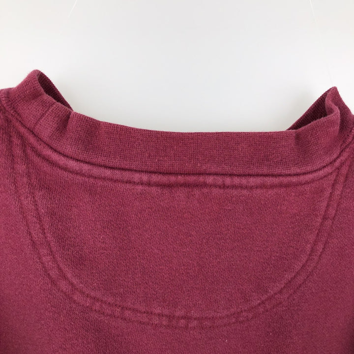 2000'S Nike Team College Sweatshirt, Men's Size Small cotton Red type red-purple Vintage Second Hand