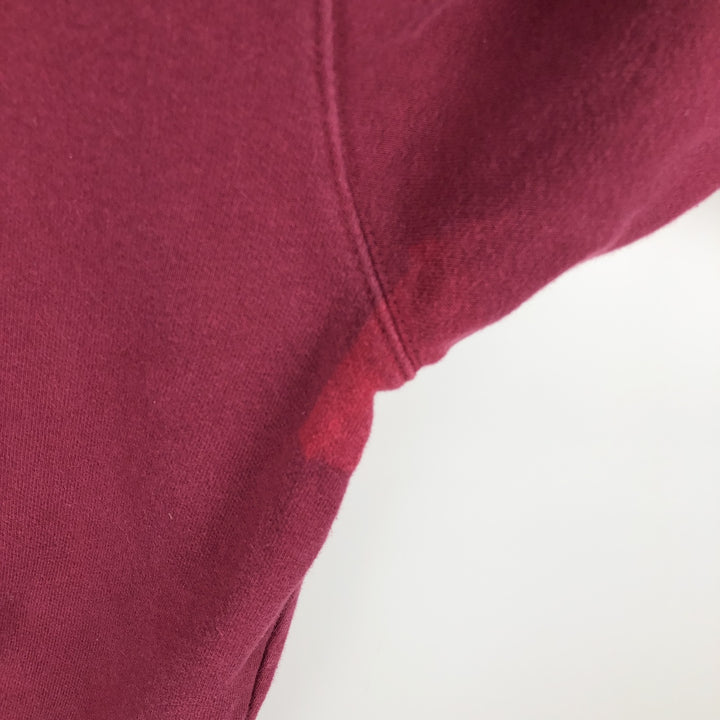 2000'S Nike Team College Sweatshirt, Men's Size Small cotton Red type red-purple Vintage Second Hand