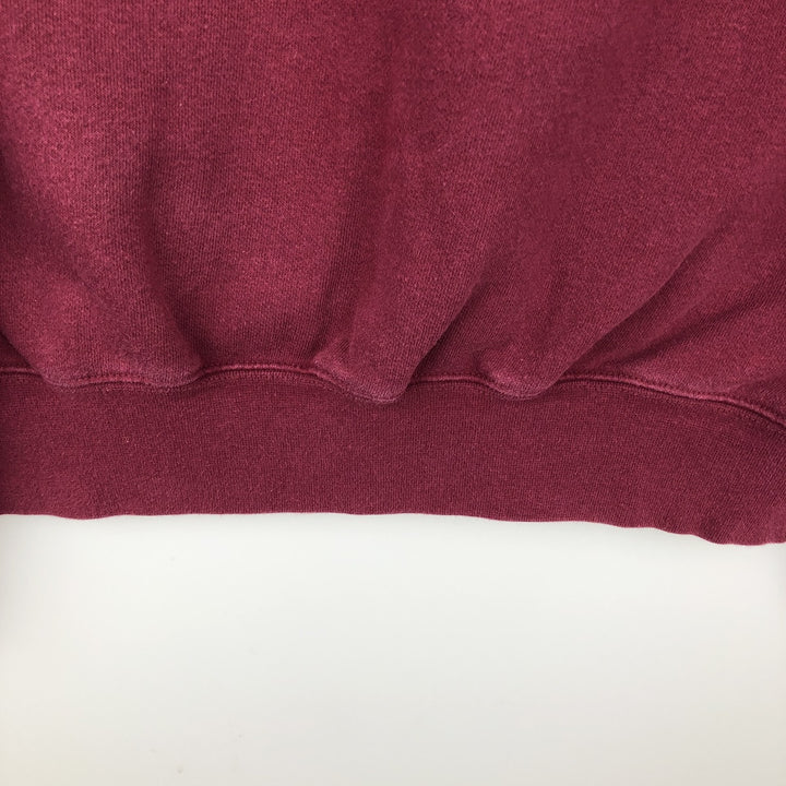 2000'S Nike Team College Sweatshirt, Men's Size Small cotton Red type red-purple Vintage Second Hand