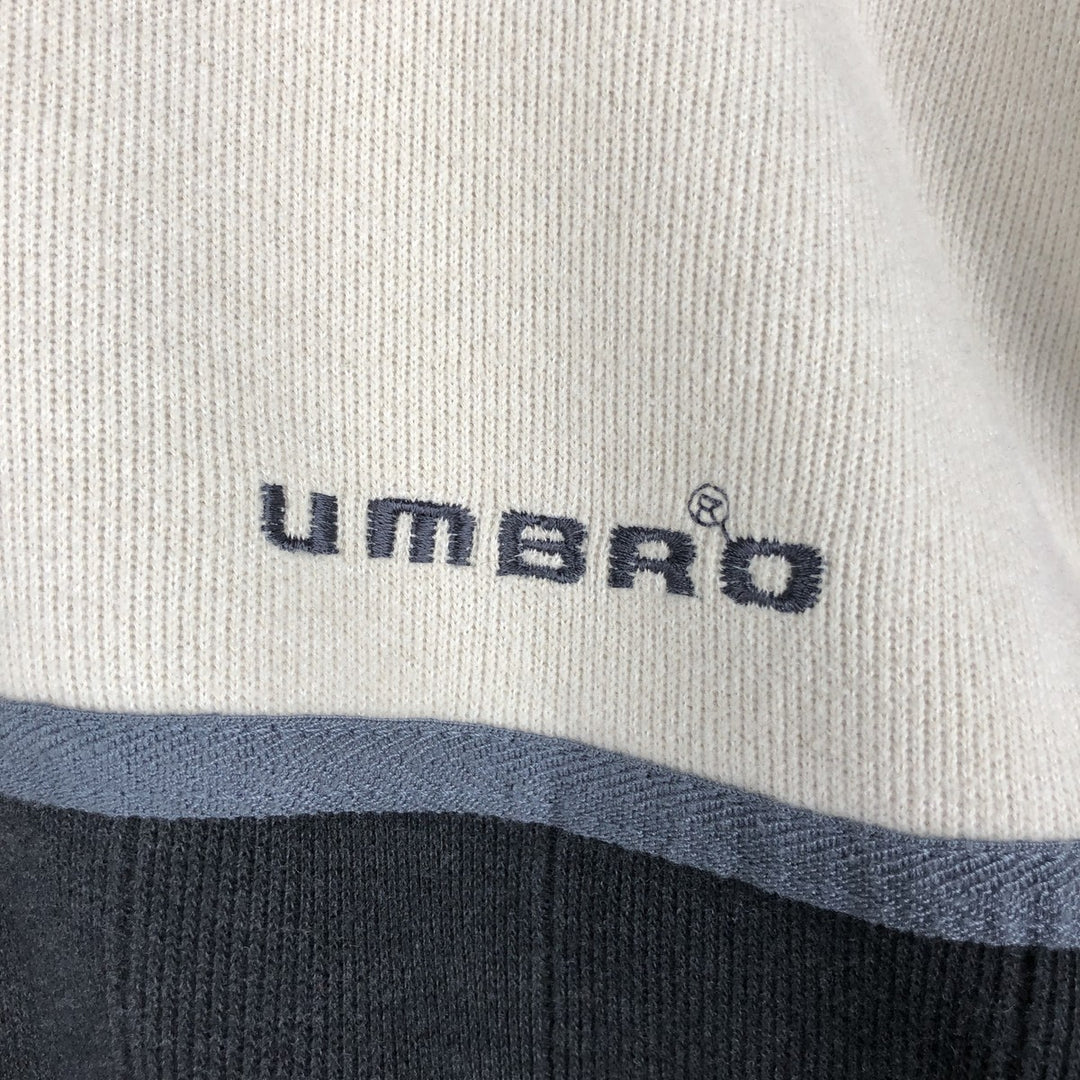 90s-00'S Umbro logo sweatshirt, men's size M equivalent, vintage. cotton ivory Vintage Second Hand
