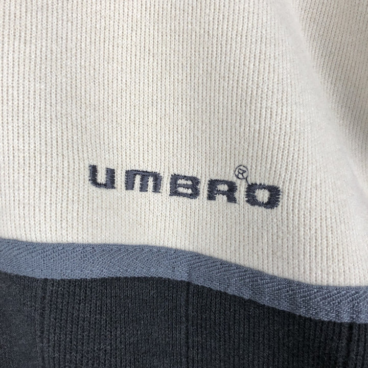 90s-00'S Umbro logo sweatshirt, men's size M equivalent, vintage. cotton ivory Vintage Second Hand
