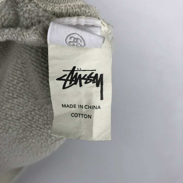 Stussy Australia Logo Sweatshirt (Men's Size S) cotton Khaki type sage green Vintage Second Hand