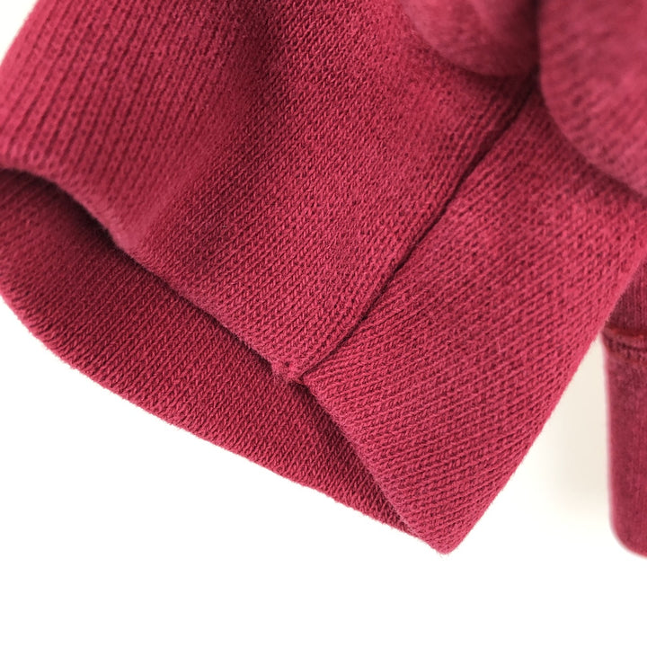 80s-90'S Adidas Trefoil Logo Sweatshirt, Made in USA, Men's Size M (approx.), Vintage cotton red type Vintage Second Hand