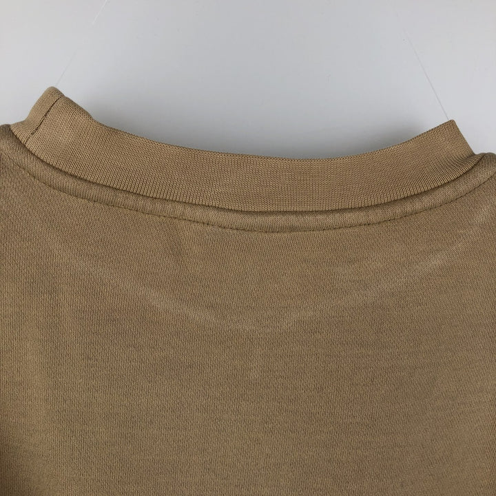 90s-00'S Nike One-Point Logo Sweatshirt, Men's XL, Vintage cotton Beige type Vintage Second Hand