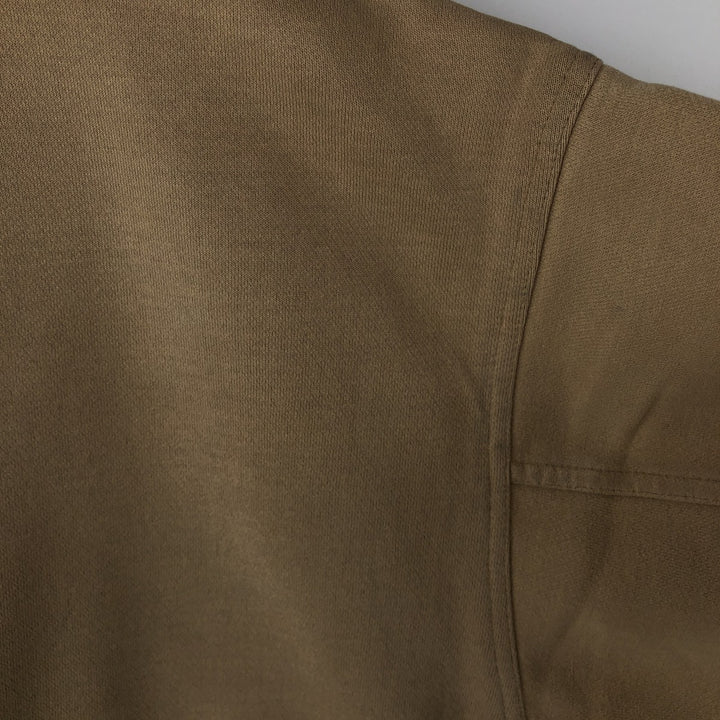 90s-00'S Nike One-Point Logo Sweatshirt, Men's XL, Vintage cotton Beige type Vintage Second Hand