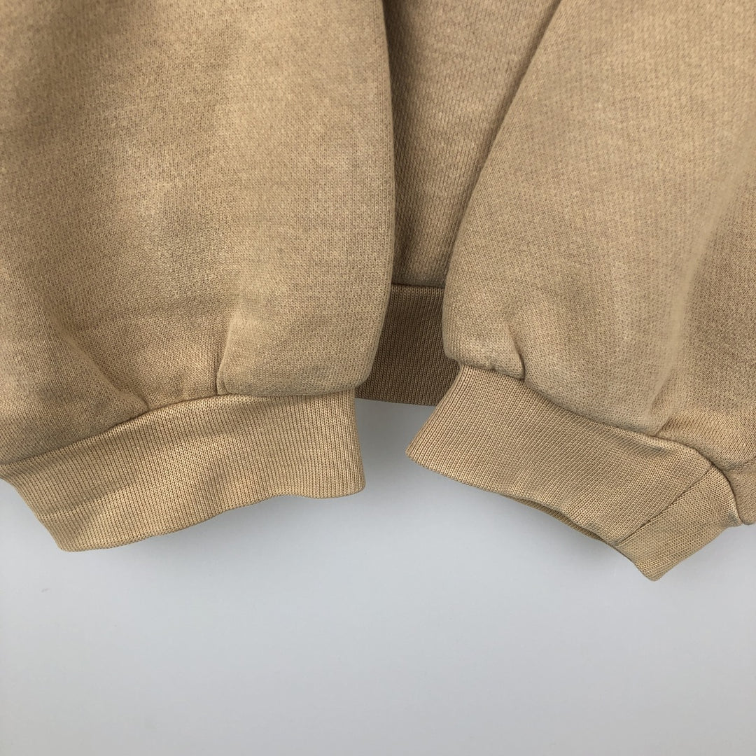90s-00'S Nike One-Point Logo Sweatshirt, Men's XL, Vintage cotton Beige type Vintage Second Hand