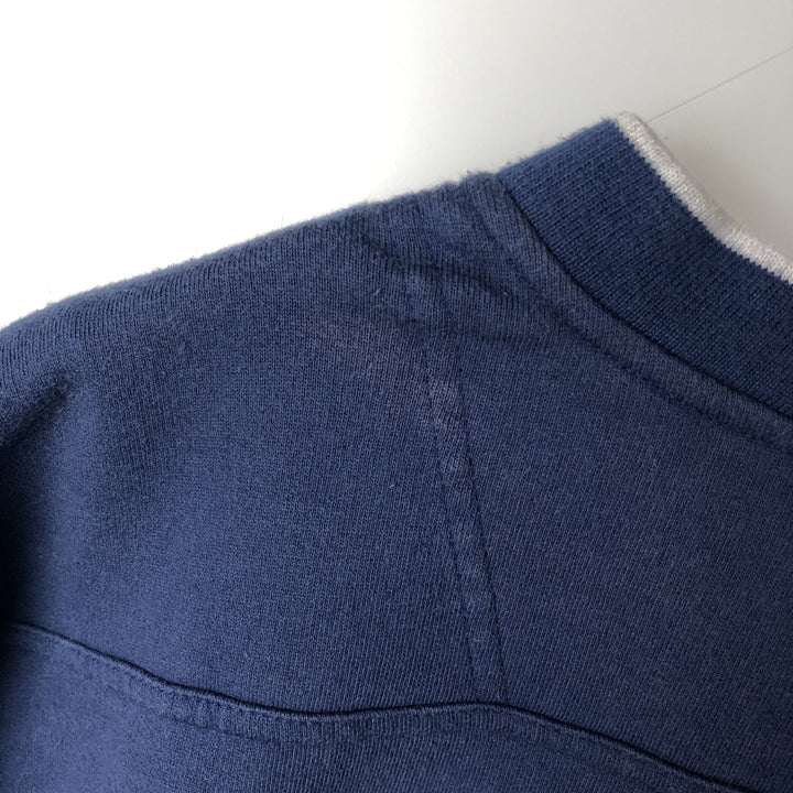 90'S Nike Center Logo Sweatshirt, Men's Size XL (approx.), Vintage cotton navy blue type Vintage Second Hand