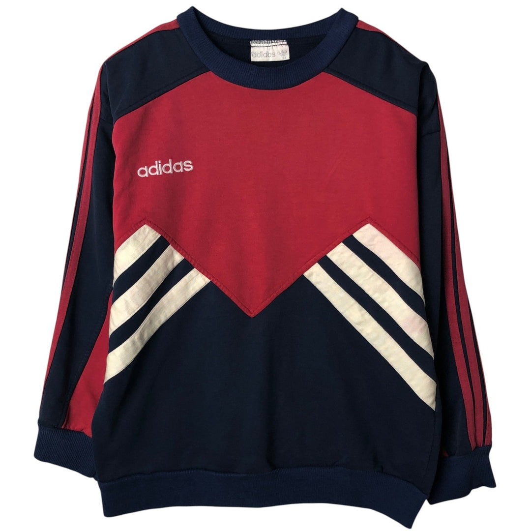 Vintage 80s-90'S Adidas One-Point Logo Sweatshirt, Men's Size L unclear navy blue type Vintage Second Hand