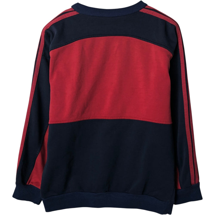 Vintage 80s-90'S Adidas One-Point Logo Sweatshirt, Men's Size L unclear navy blue type Vintage Second Hand