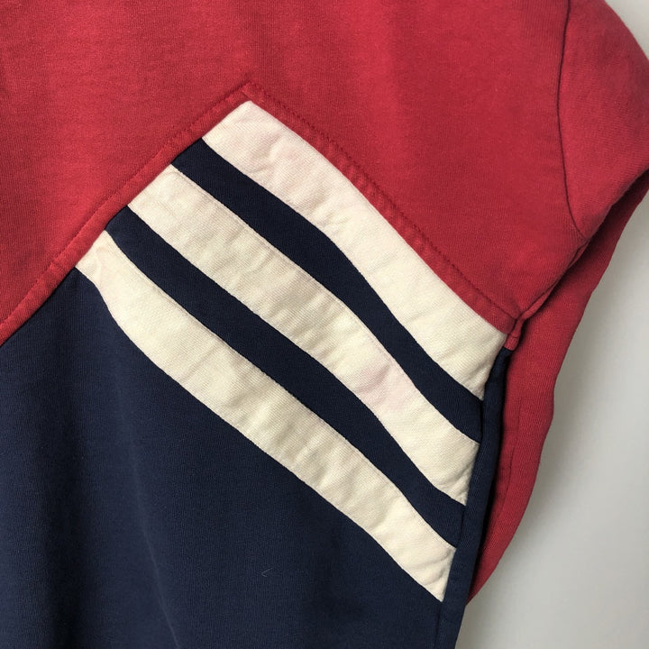 Vintage 80s-90'S Adidas One-Point Logo Sweatshirt, Men's Size L unclear navy blue type Vintage Second Hand
