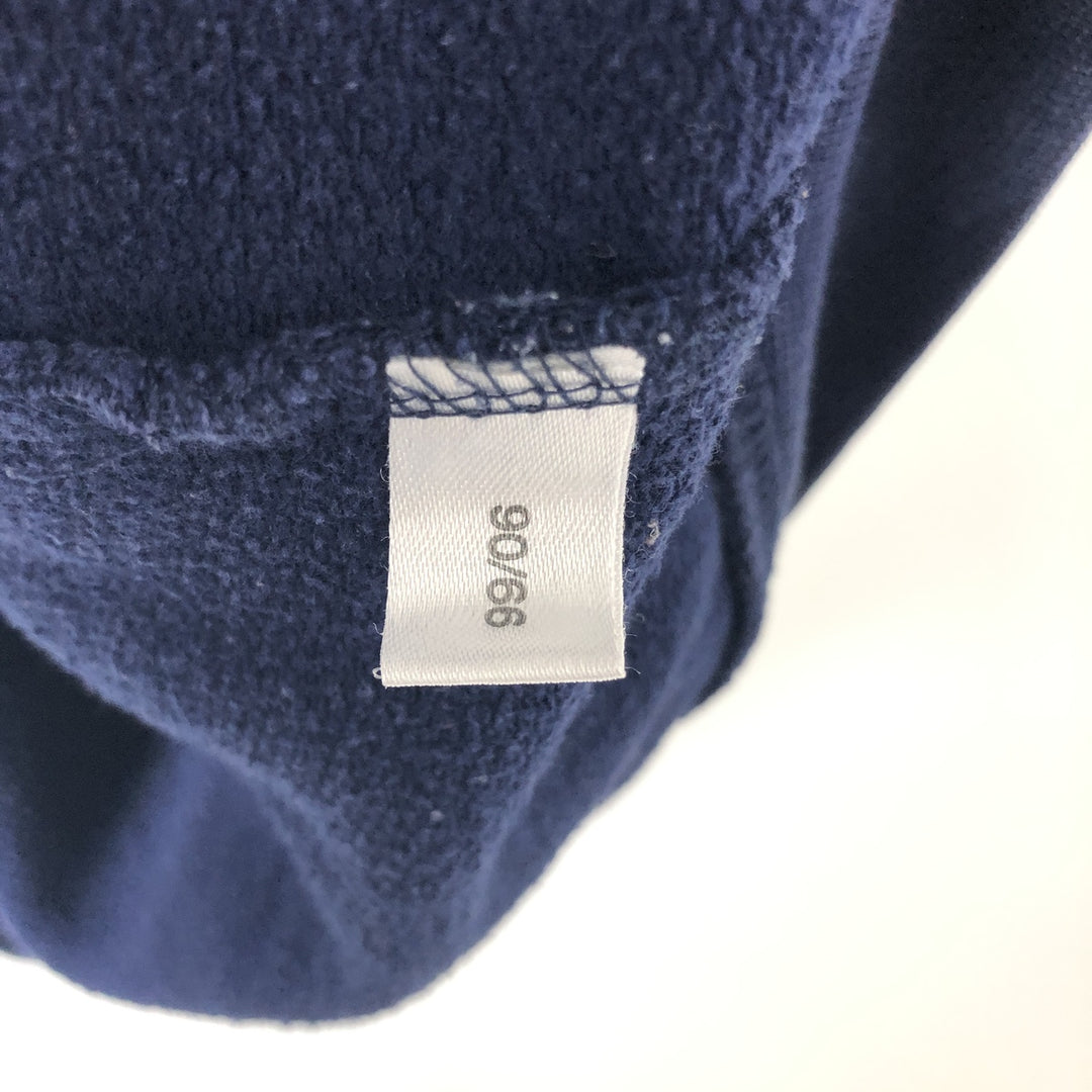 Vintage 90'S Adidas logo sweatshirt, size M, men's cotton navy blue type Vintage Second Hand