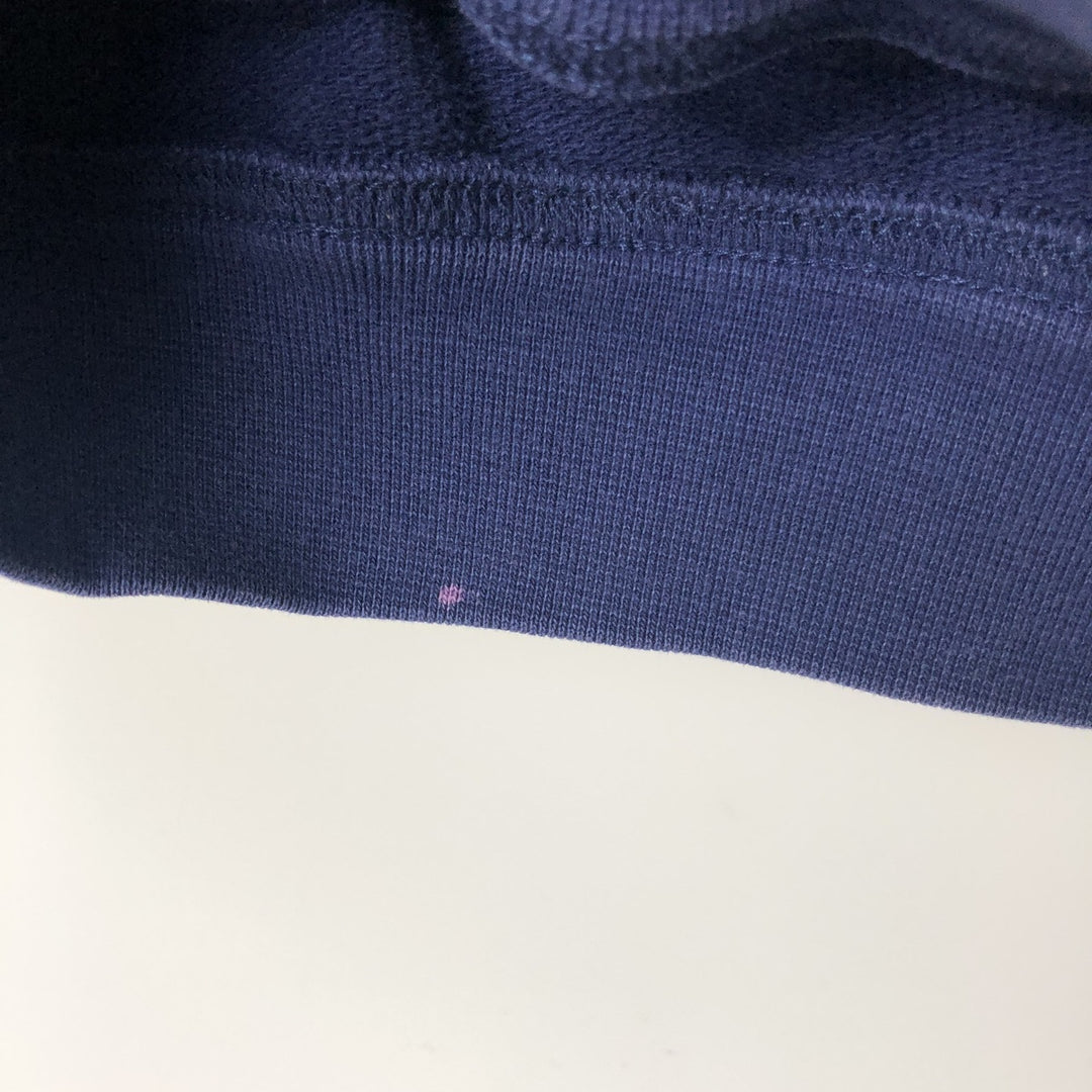 Vintage 90'S Adidas logo sweatshirt, size M, men's cotton navy blue type Vintage Second Hand