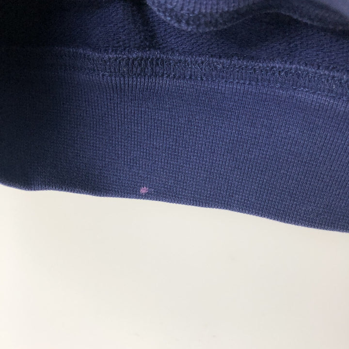 Vintage 90'S Adidas logo sweatshirt, size M, men's cotton navy blue type Vintage Second Hand