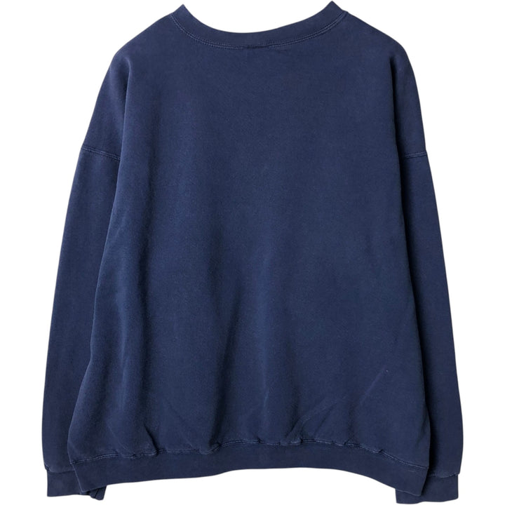 90'S Nike Logo Sweatshirt, Made in USA, Men's XL, Vintage cotton navy blue type Vintage Second Hand