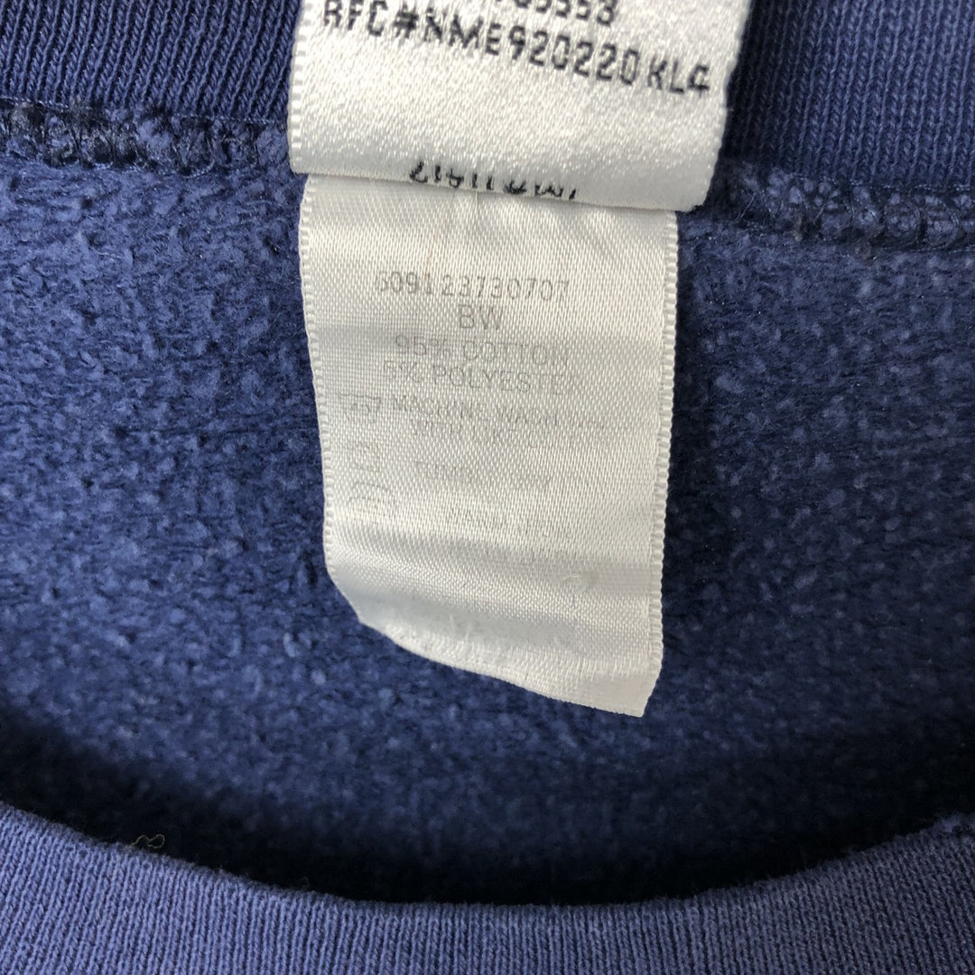 90'S Nike Logo Sweatshirt, Made in USA, Men's XL, Vintage cotton navy blue type Vintage Second Hand
