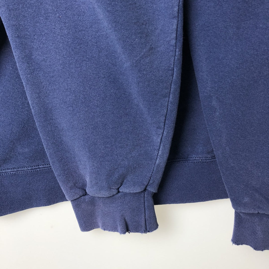 90'S Nike Logo Sweatshirt, Made in USA, Men's XL, Vintage cotton navy blue type Vintage Second Hand