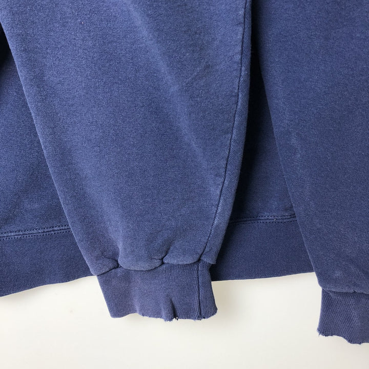 90'S Nike Logo Sweatshirt, Made in USA, Men's XL, Vintage cotton navy blue type Vintage Second Hand