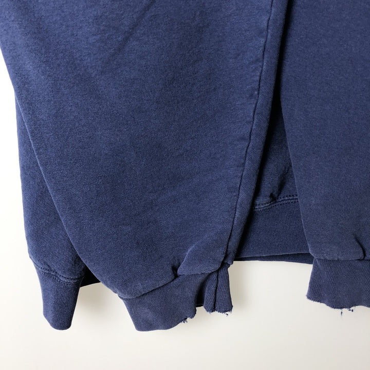 90'S Nike Logo Sweatshirt, Made in USA, Men's XL, Vintage cotton navy blue type Vintage Second Hand