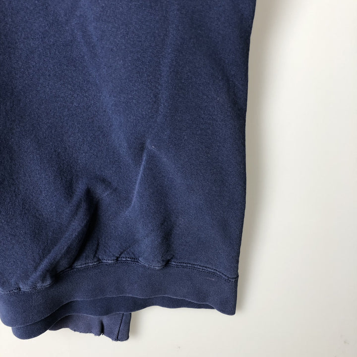 90'S Nike Logo Sweatshirt, Made in USA, Men's XL, Vintage cotton navy blue type Vintage Second Hand