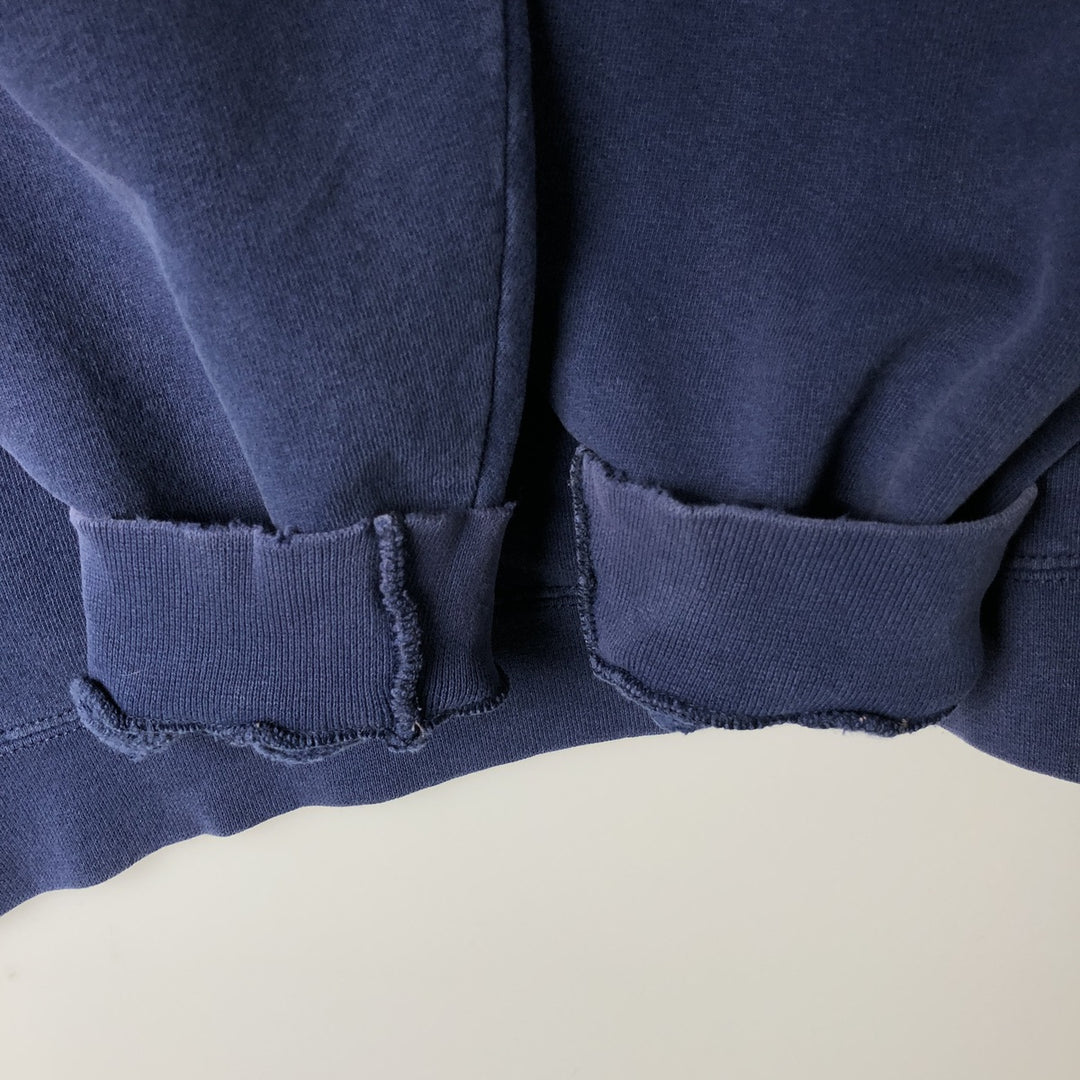 90'S Nike Logo Sweatshirt, Made in USA, Men's XL, Vintage cotton navy blue type Vintage Second Hand