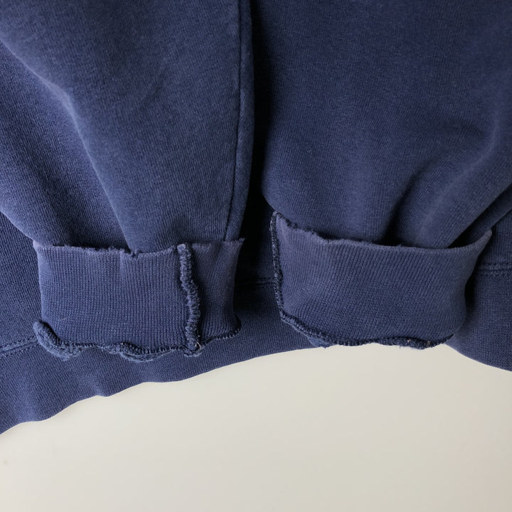 90'S Nike Logo Sweatshirt, Made in USA, Men's XL, Vintage cotton navy blue type Vintage Second Hand